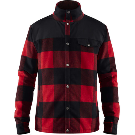 Fjallraven Canada Wool Padded Jacket - Mens, Red, Small, F81155-320-S