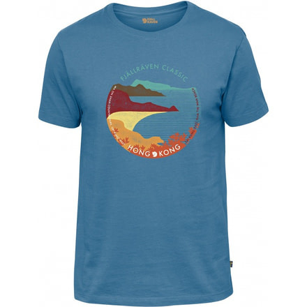 Fjallraven Classic HK T-Shirt Mens, Azure Blue, XXL F81943-517-XXL
