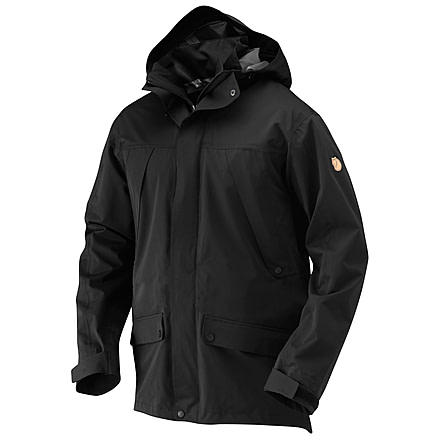 Fjallraven Eco-Woods Jacket - Men's-Black Brown-Small