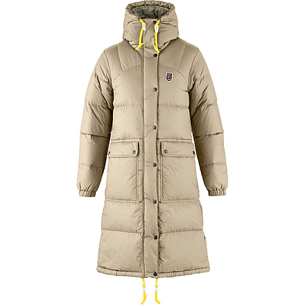 Fjallraven Expedition Long Down Parka - Womens, Fossil, Medium, F86126-118FR-M