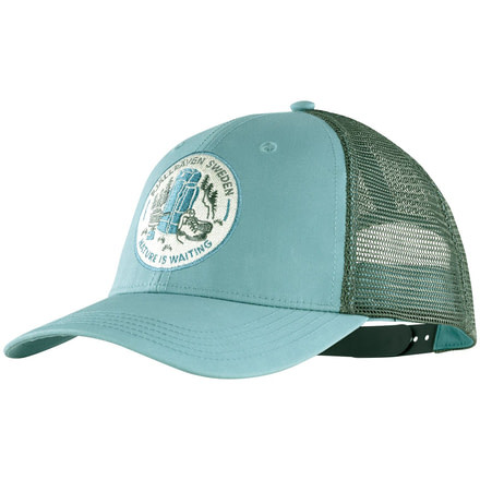 Fjallraven Fikapaus Langtradarkeps, Clay Blue, Small/Medium, F78140-563-S/M