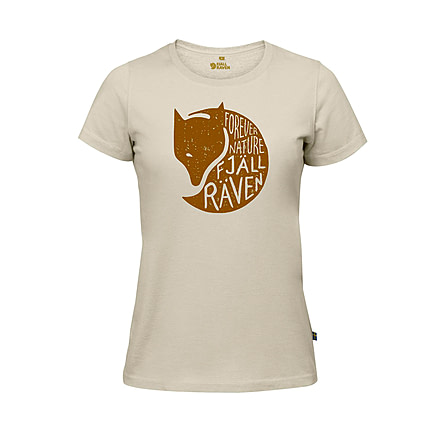 Fjallraven Forever Nature T-Shirt - Womens, Limestone, Extra Large, F89958-217-XL