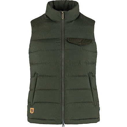 Fjallraven Greenland Down Liner Vest - Womens, Deep Forest, Extra Large, F89793-662-XL
