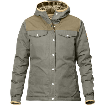 Fjallraven Greenland No. 1 Down Jacket - Women's-Fog/Sand-Small