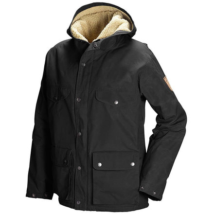 Fjallraven Greenland Winter Jacket - Womens-Black-Large