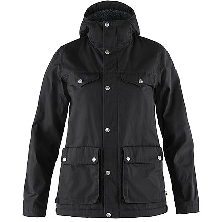 Fjallraven Greenland Winter Jacket - Womens, Black, XL, F89737-550-XL
