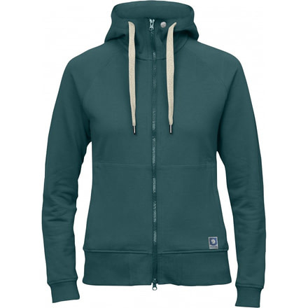 Fjallraven Greenland Zip Hoodie Womens, Frost Green, XL F89967-664-XL