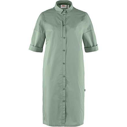 Fjallraven High Coast Shade Dress - Womens, Misty Green, Extra Small, F87098-674-XS