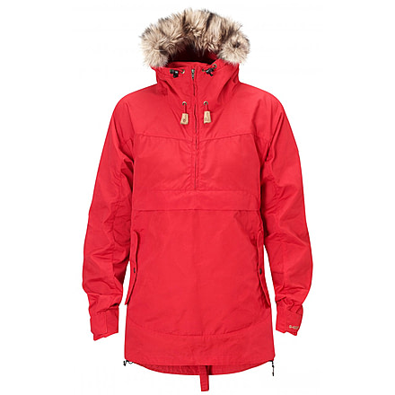Fjallraven Iceland Anorak - Women's, Red, Medium, FJR0026-RED-MEDIUM