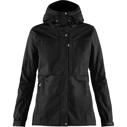 Fjallraven Kaipak Jacket - Womens, Black, Small, F89828-550-S