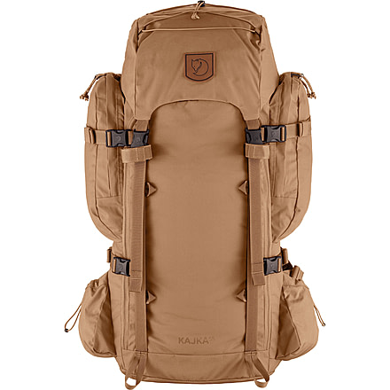 Fjallraven Kajka 55L Backpacks - Unisex, Khaki Dust, Small/Medium, F24-228OS