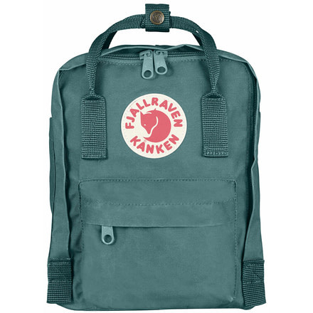 Fjallraven Kanken Mini Backpack, Frost Green, One Size, F23561-664-One Size