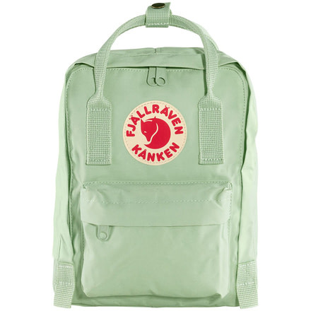 Fjallraven Kanken Mini Backpack, Mint Green, One Size, F23561-600-One Size