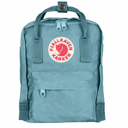 Fjallraven Kanken Mini Backpack, Sky Blue, One Size, F23561-501-One Size