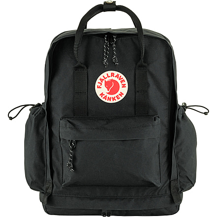 Fjallraven Kanken Outlong - Unisex, Black, One Size, F232-550OS