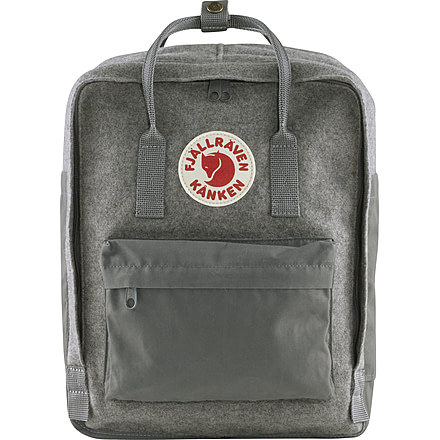 Fjallraven Kanken Re-Wool Pack, Granite Grey, F23330-027-One Size