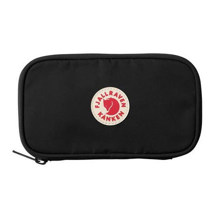 Fjallraven Kanken Travel Wallet, Black, One Size, F23781-550-One Size
