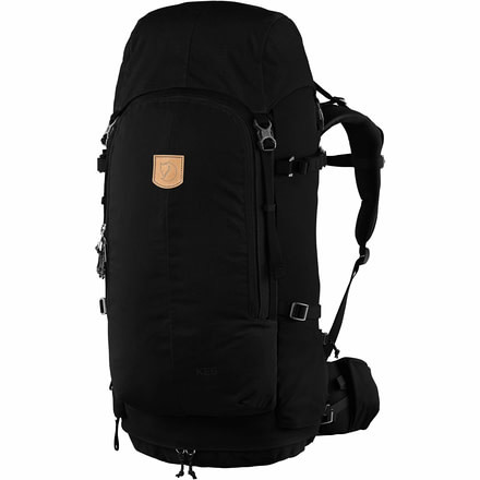 Fjallraven Keb 52 Backpack, Black/Black, One Size, F27342-550-550
