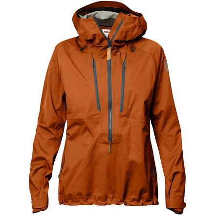Fjallraven Keb Eco-Shell Anorak - Women's-Autumn Leaf-Small