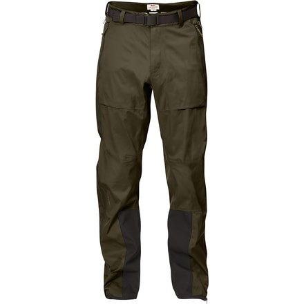 Fjallraven Keb Eco-Shell Trousers Mens, Dark Olive, XXXL F82415-633-XXXL