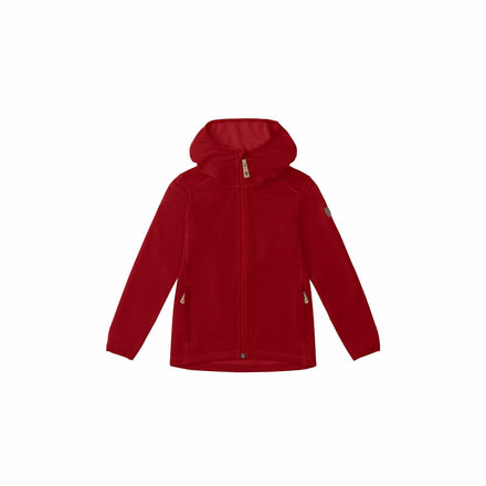 Fjallraven Keb Fleece Hoodie - Kids, Lava, 140, F80880-335-140