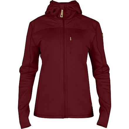 Fjallraven Keb Fleece Jacket - Womens-Ox Red-Large