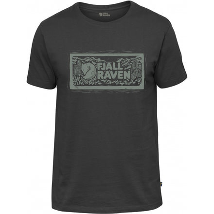 Fjallraven Logo Stamp T-Shirt Mens, Dark Grey, XL F81949-30-XL
