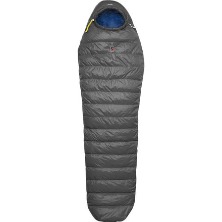 Fjallraven Move In Sleeping Bag-Dark Grey-Long-Left