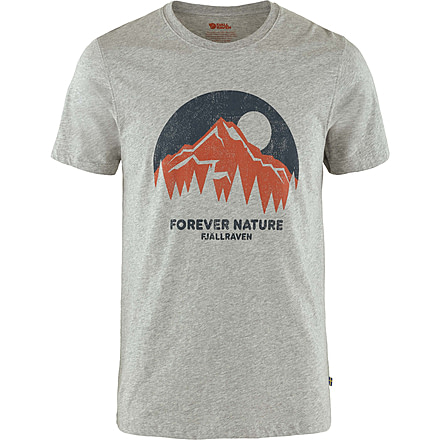 Fjallraven Nature T-Shirt - Men's, Grey Melange, 2XL, F87053-51-XXL
