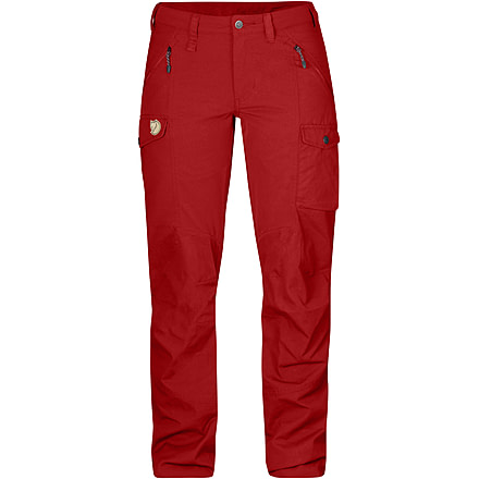 Fjallraven Nikka Trousers - Women's-Red-Regular Inseam-EU 44