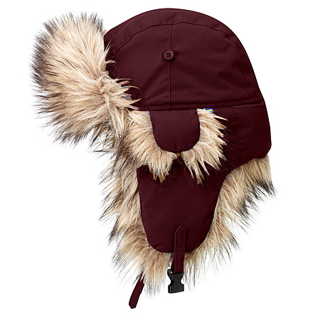 Fjallraven Nordic Heater Hat - Mens-Dark Garnet-Large