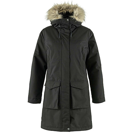 Fjallraven Nuuk Lite Parka - Womens, Black, Small, F87161-550-S