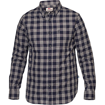 Fjallraven Ovik Check Shirt Long Sleeve - Mens, Night Sky, XXL, F81883-575-XXL