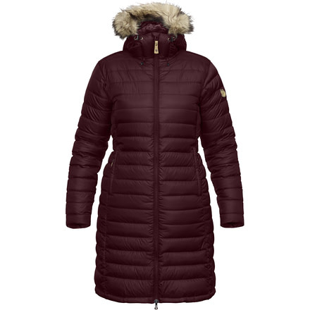 Fjallraven Ovik Down Parka - Women's-Dark Garnet-X-Small