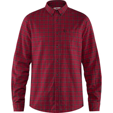 Fjallraven Ovik Flannel Shirt - Mens, Deep Red, Extra Large, F82979-325-XL