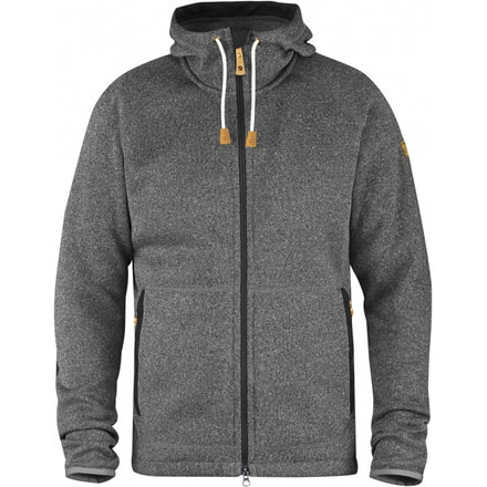 Fjallraven Ovik Fleece Hoodie Mens, Dark Grey, XL F82252-30-XL