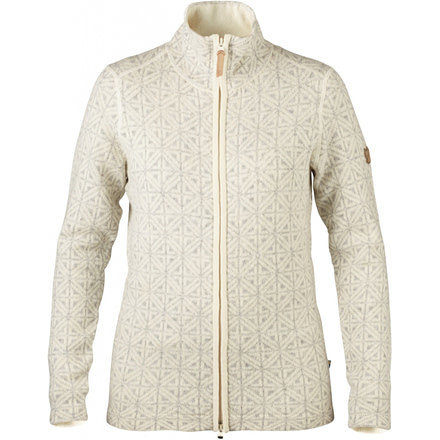 Fjallraven Ovik Frost Cardigan - Women's-Ecru-Small