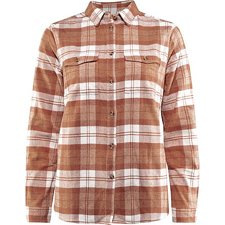 Fjallraven Ovik Heavy Flannel Shirt - Womens, Terracotta Pink, Small, F89832-306-S