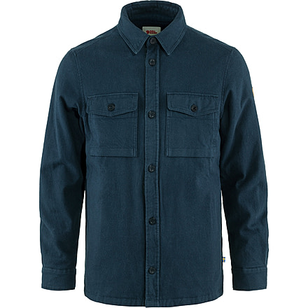 Fjallraven Ovik Lite Padded Shirt - Mens, Dark Navy-Dark Navy, Small, F87069-555-555-S