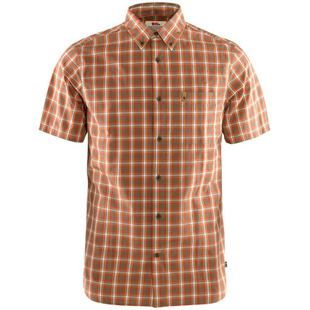 Fjallraven Ovik Short Sleeve Shirt - Mens, Light Olive, Large, F81923-622-L