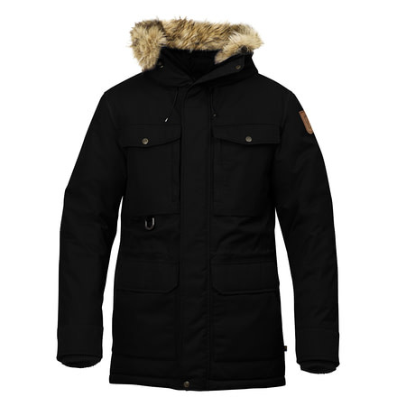 Fjallraven Polar Guide Parka - Mens-Black-X-Large