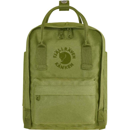 Fjallraven Re-Kanken Mini Backpack - Kid's, Spring Green, One Size, F23549-607