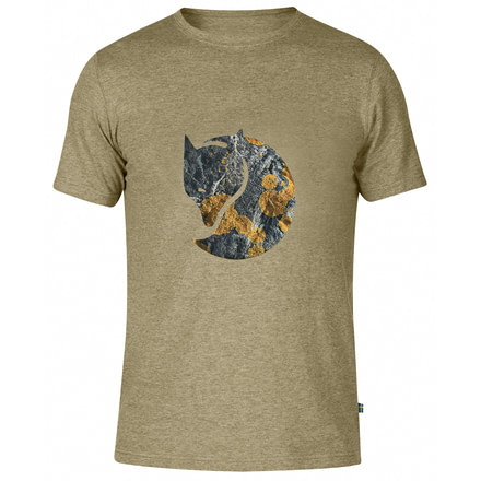 Fjallraven Rock Logo T-Shirt - Men's-Cork-X-Large