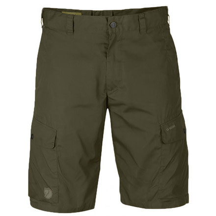 Fjallraven Ruaha Shorts - Men's-Dark Olive-38 Waist
