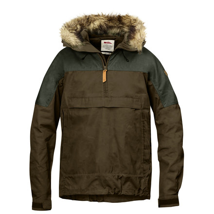 Fjallraven Sarek Anorak - Mens-Taupe-Small