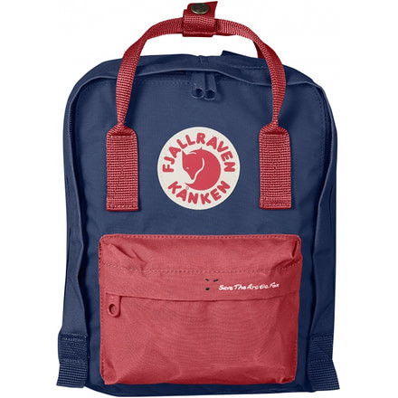 Fjallraven Save the Arctic Fox Kanken Mini, Royal Blue/Peach Pink F23496-540-319-