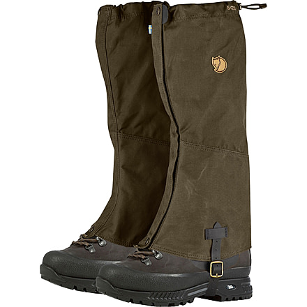 Fjallraven Singi Gaiters, Dark Olive, Small/Medium, F77292-633-S/M