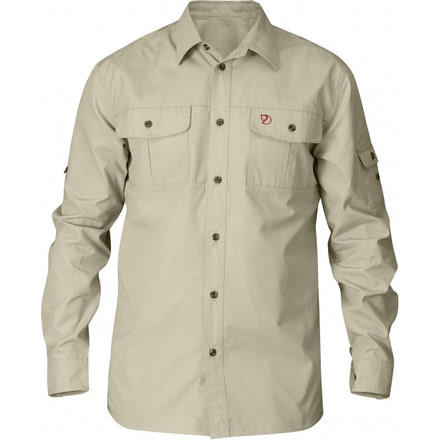 Fjallraven Singi Sarek Trekking Long Sleeve Shirt Mens, Limestone, XL F81838-217-XL