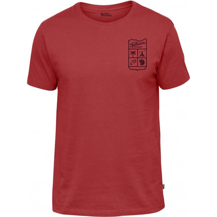 Fjallraven Small Classic Badge T-Shirt Mens, Lava, XS F81953-335-XS