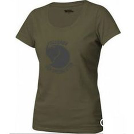 Fjallraven Specialisten T-Shirt - Women's-Dark Olive-Small